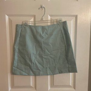 NWT Urban Outfitters Blue and White Mini Skirt